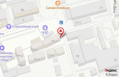 Супермаркет Южный в Ленинском районе на карте