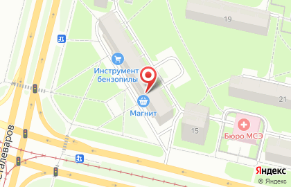 Магазин по продаже зоотоваров на улице Сталеваров на карте