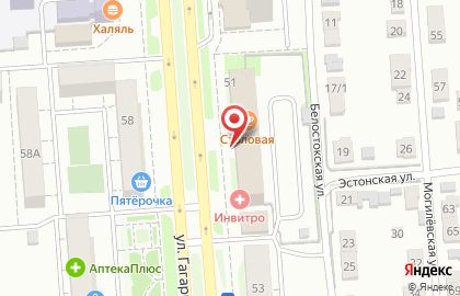 Такса на Динамовском шоссе на карте