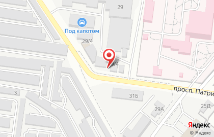 Автосервис Q-Service на проспекте Патриотов на карте
