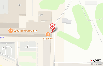Кафе Кружка в Мурманске на карте