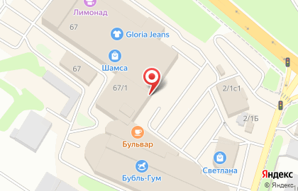 Кафе-пекарня Cinnabon в Петропавловске-Камчатском на карте