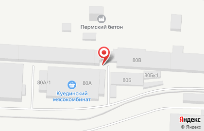 Центр оптовой торговли Кунгурский на карте