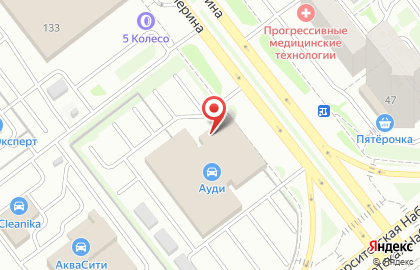 Сервисный центр Ауди Центр Челябинск на карте