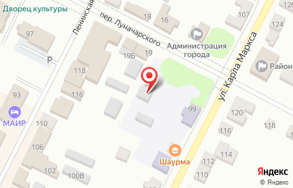 Косметологический кабинет в переулке Луначарского на карте
