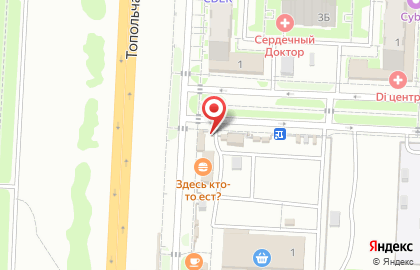 Куры на углях в Кировском районе на карте