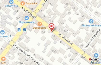 Гастроном в Махачкале на карте
