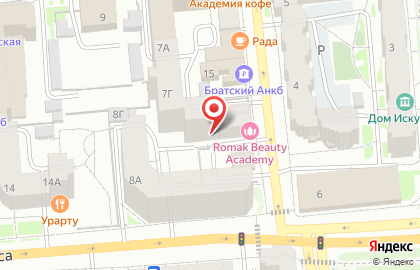 Емельяновская слобода на карте