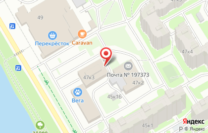 Интернет-магазин 100систем.сайт на Комендантском проспекте на карте