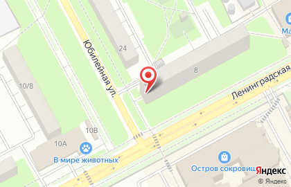 Торгово-производственная компания Экоокна на улице Ленинградской на карте