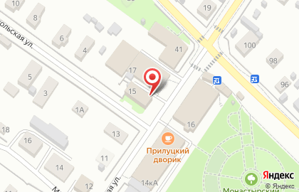 Магазин у дома Бристоль на Колхозной улице на карте