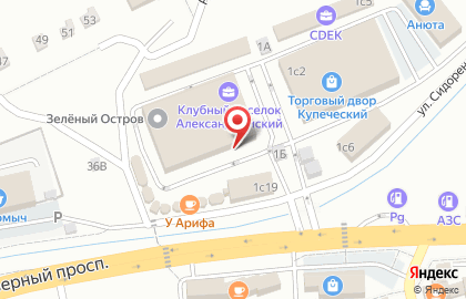 Торговый дом Купеческий двор во Владивостоке на карте