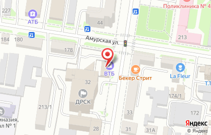 Банкомат Банк ВТБ 24 на улице Шевченко на карте