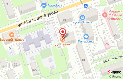 Банкетный зал Да Винчи на карте