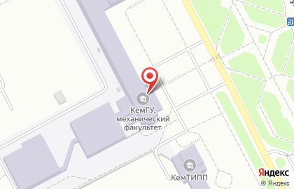 Кемеровский государственный университет в Кемерово на карте