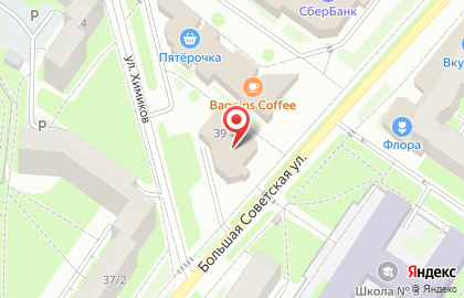 Салон МегаФон в Санкт-Петербурге на карте