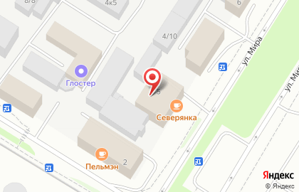 Служба заказа легкового транспорта Престиж в Ханты-Мансийске на карте