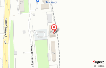 Контрактпул в Железнодорожном районе на карте