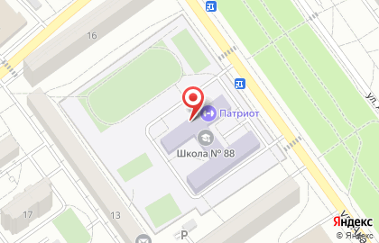 Сш №88 на карте