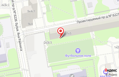 Участковый пункт полиции район Северное Тушино на улице Героев Панфиловцев, 1 к 5 на карте