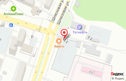 Автостоянка в Тольятти на карте