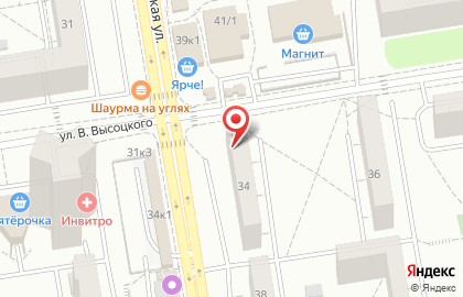Сервисный центр ZeON в Октябрьском районе на карте