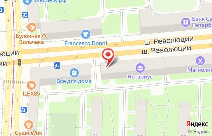 Прачечная самообслуживания в Санкт-Петербурге на карте