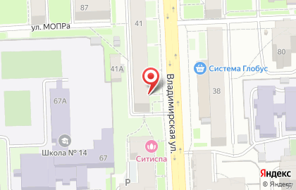 Норвик Банк в Кирове на карте