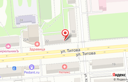 РОСБАНК на улице Титова, 22 на карте