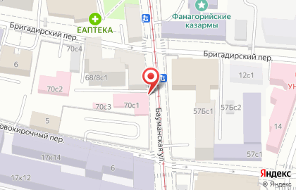 Московский научно-практический центр медицинской реабилитации, восстановительной и спортивной медицины на Бауманской улице на карте