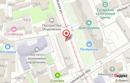 Эконом-аптека Мелодия Здоровья на Новокузнецкой улице на карте