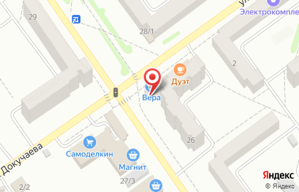 Магазин автотоваров Автомир на Стахановской улице на карте