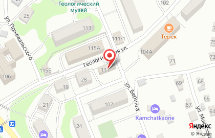 Продуктовый магазин в Петропавловске-Камчатском на карте