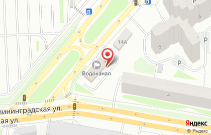 Водоканал в Москве на карте