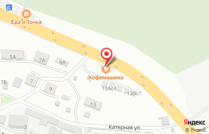 Кафе Coffee Machine в Первомайском районе на карте