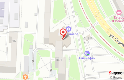 ДелоБанк на улице Сыромолотова на карте