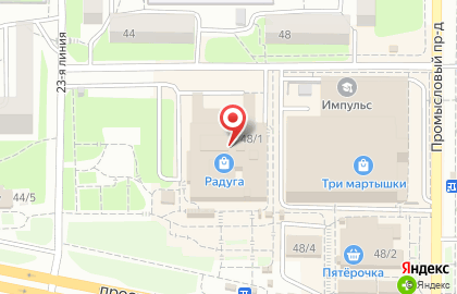Торгово-сервисная компания Домашние компьютеры на проспекте Гагарина на карте