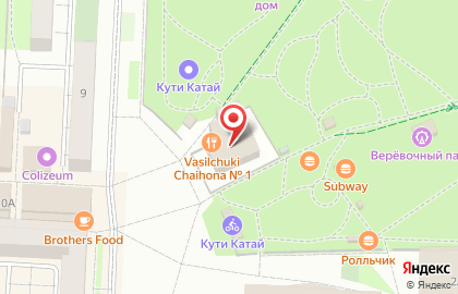 Ресторан Vasilchuki, Chaihona №1 на Парковой улице на карте