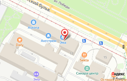 Баккара на Верх-Исетском бульваре на карте