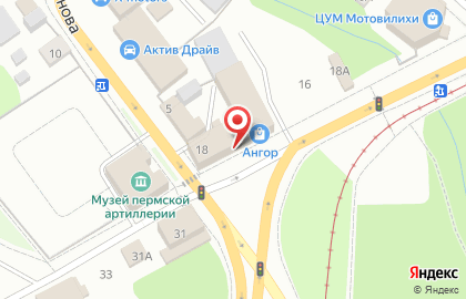 Ломбард Городской ломбард в Мотовилихинском районе на карте