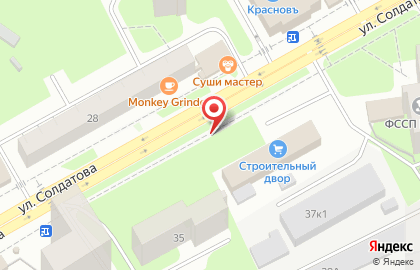 Комплексный адаптационный центр, ООО на улице Солдатова на карте