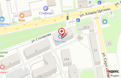 Столярова 3, ТСЖ на карте