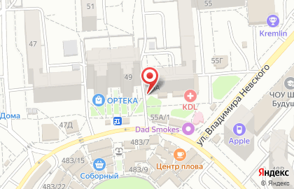 Магазин мебели Дешевая мебель тут на улице Владимира Невского на карте