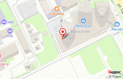Частный детский сад Маленькая страна на Оренбургском тракте на карте