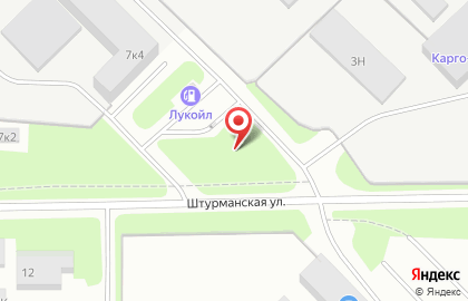 Севзапдорстрой на Штурманской улице на карте