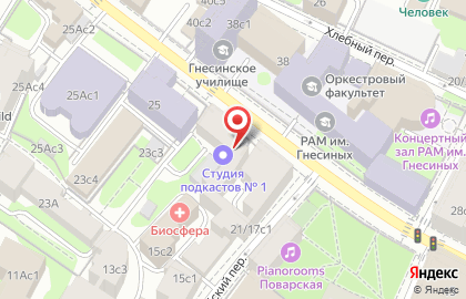Студия звукозаписи FDM RECORDS Moscow на карте