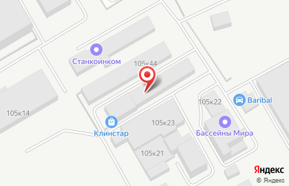 Торговый дом КлинСтар на улице Героев Хасана на карте