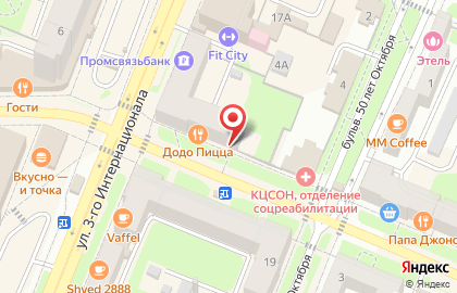 Почта Банк в Брянске на карте
