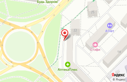 Продуктовый магазин Санар на Советской улице в Новочебоксарске на карте