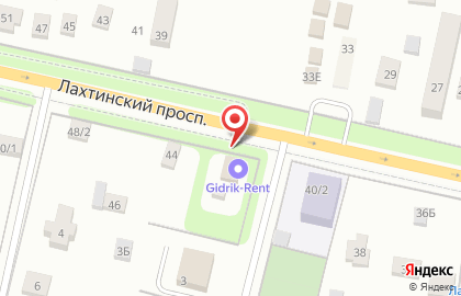 Продуктовый магазин Лахта на карте